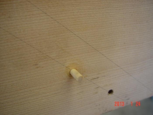 Dowel Inserted