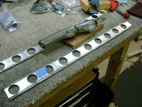 Deburr holes