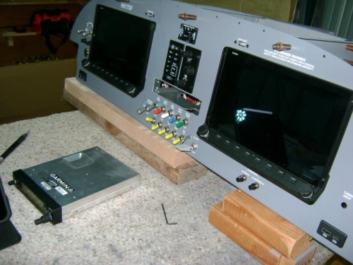 Panel on bench