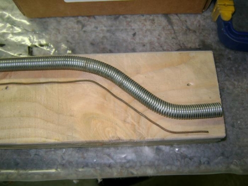 First bend in vent line