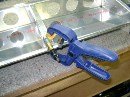 Multiple clamps to drill