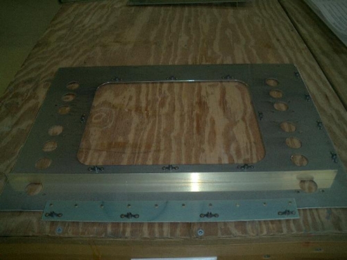 Bottom of finished seat floor.