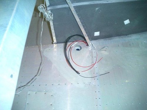 DVR & baggage light wiring