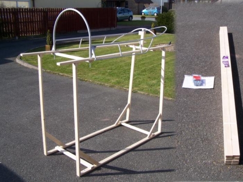 Canopy frame stand