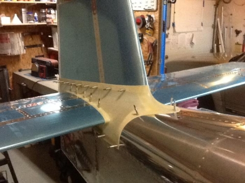 Tail fairing fit up