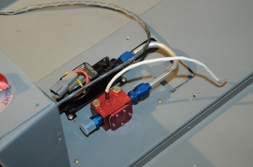 Pump and red cube together