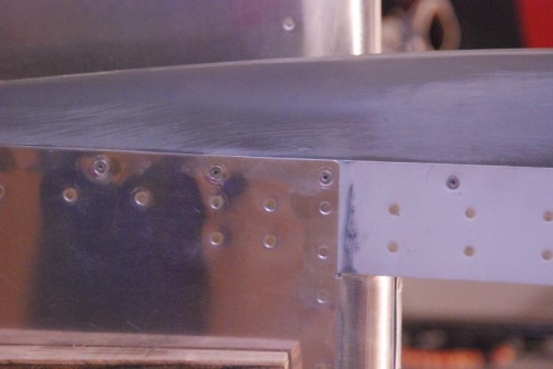 A bit of a gap bet skin and tip ... a bit of filler will fix