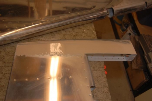 Nice uniform layer of filler on tip.