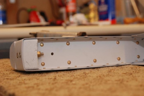 Counterbalance riveted