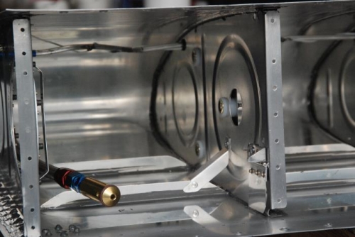 Flop tube and trap door