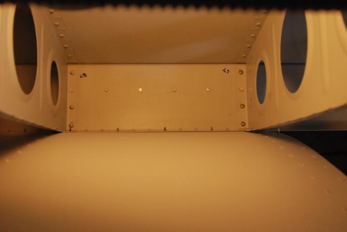 Inside view ... plenty of access