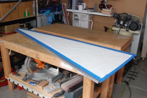 Masking bottom tailcone skin