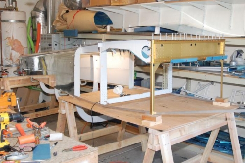 We have contact!  Center and tail are joined