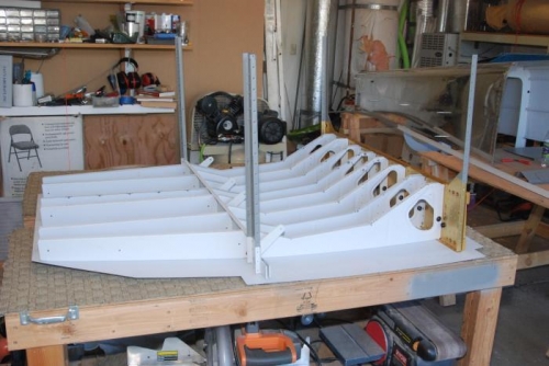 Center section with painted verticals