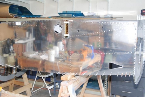 Closeup of the side skins.