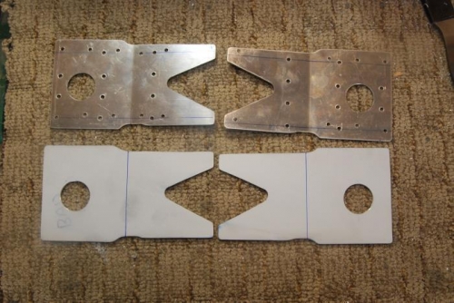 Doh! Edge distance not good .. do over from stock in parts bin