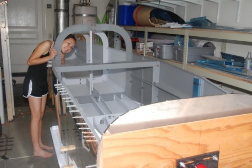 Success; greasy side down.