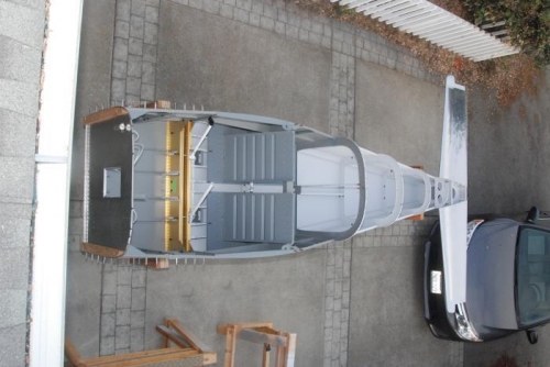 Top view with the HS in place.