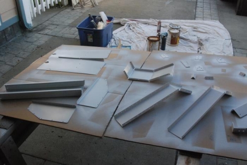 Misc cabin parts and panels