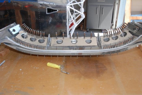 Lots of clecos needed to keep everything tight.