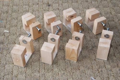 Canopy bonding clamps