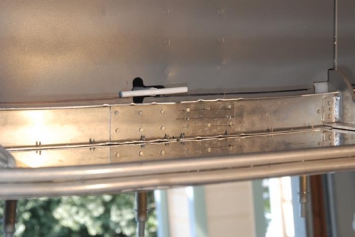 canopy front support (upside down)