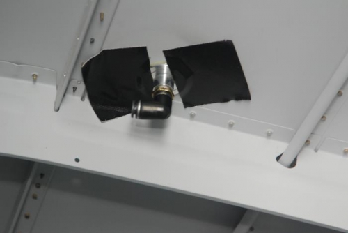 Static ports in place