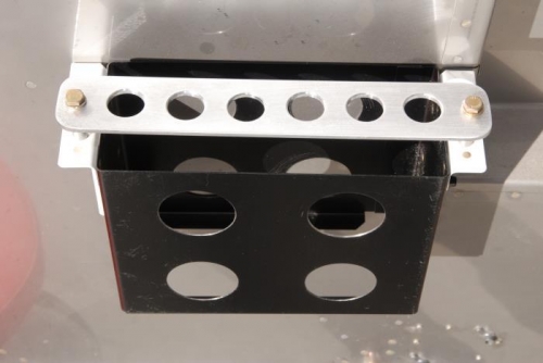 Battery box attached