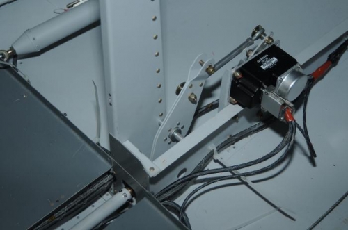 connected to bellcrank