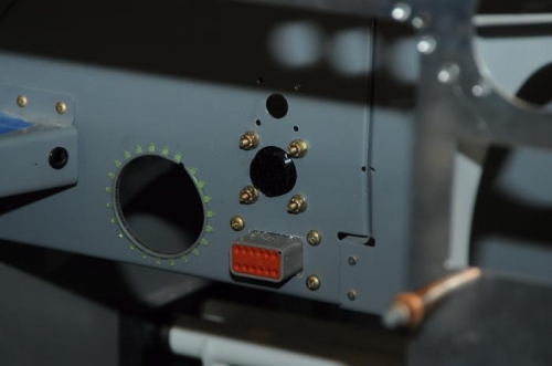 Sub panel connectors and passthrough