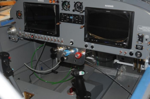 Test fit of throttle bracket