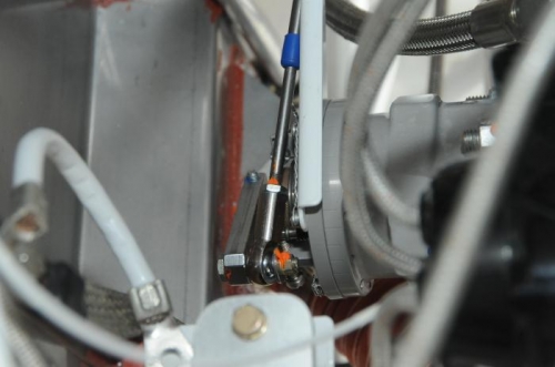 Prop linkage in place, torqued