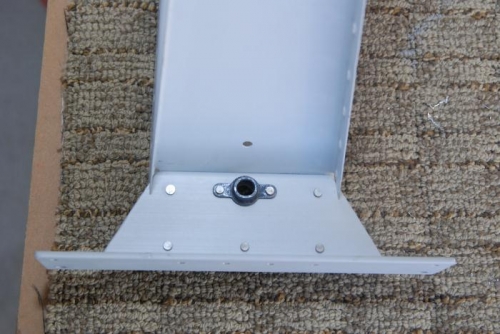 Rudder horn in process