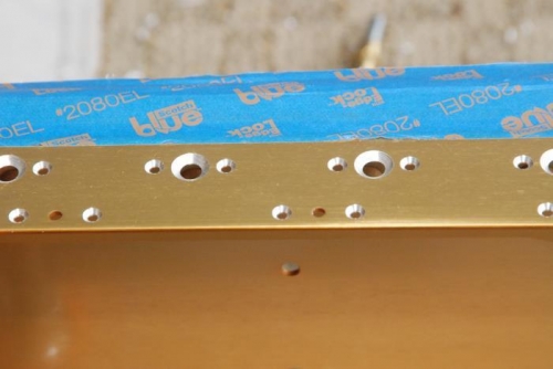 Countersinks in progress