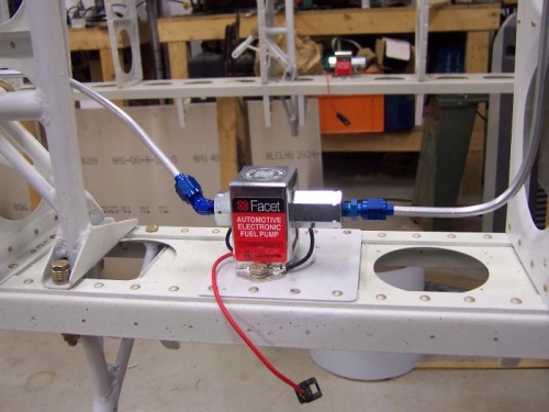 Aux Fuel Pump Plumbing