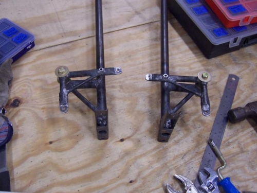 Aileron Bellcranks Fitted