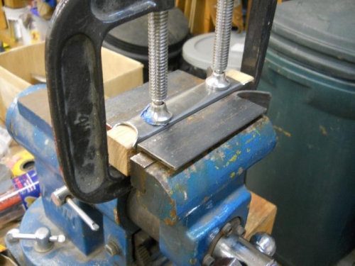 Finishing Bend in the Bench Vice
