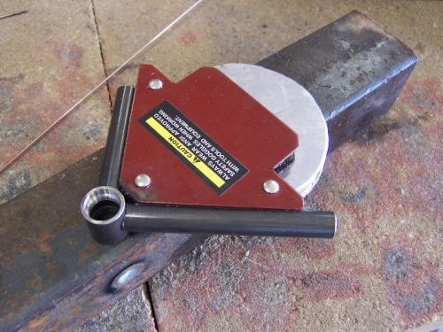 Positioning Arms for Tack Weld