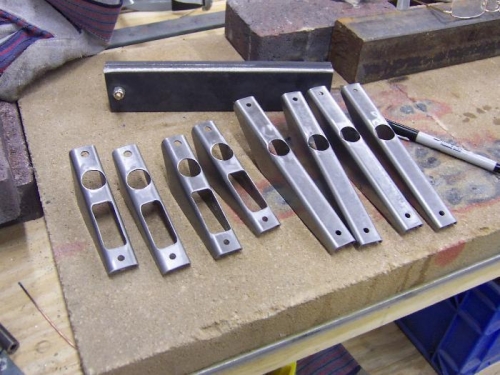 End Pieces Ready to Weld