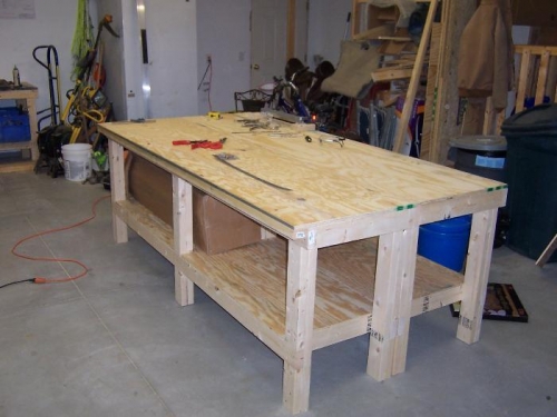 Two 2x8 Tables - 4x8 Setup