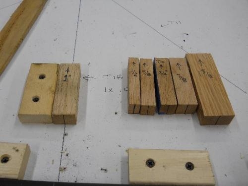 Using Oak Piece to Locate Station 