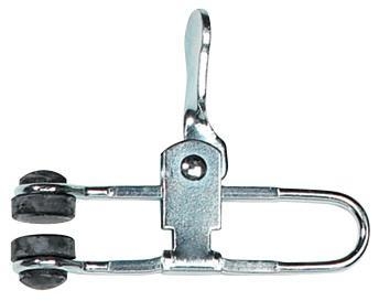 A handi-clamp.  Easy to apply one-handed while the other hand is busy pinching two parts together.