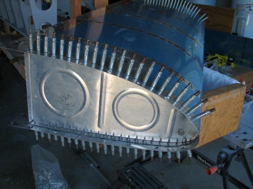 Starboard tank outmost rib