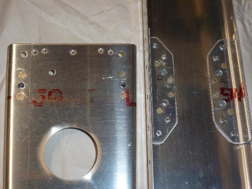 flush head side of rivets