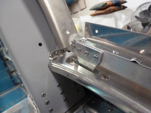 left side canopy guide plate