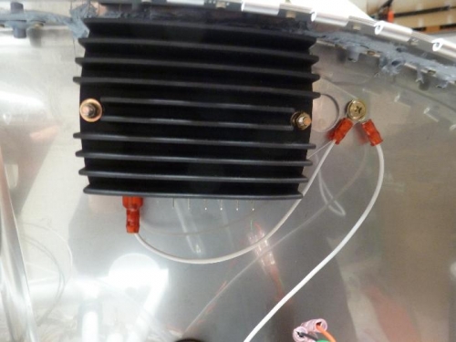 regulator mounted