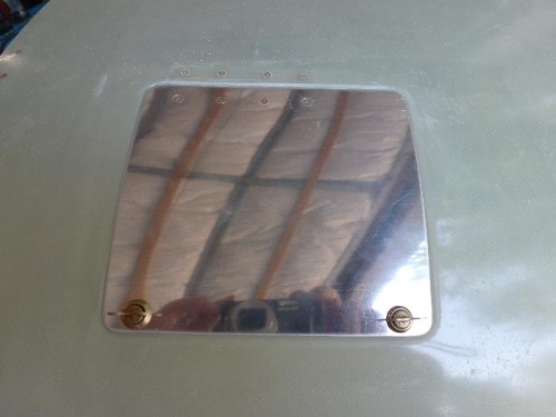 oil door cover inserted