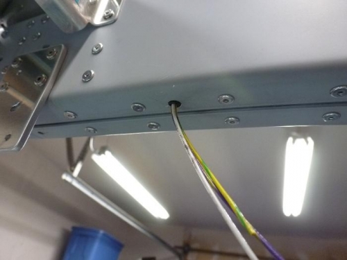 wiring exit roll-bar