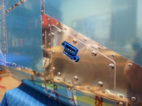 left side wing wiring cover