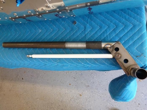 flap handle/pushrod assembly